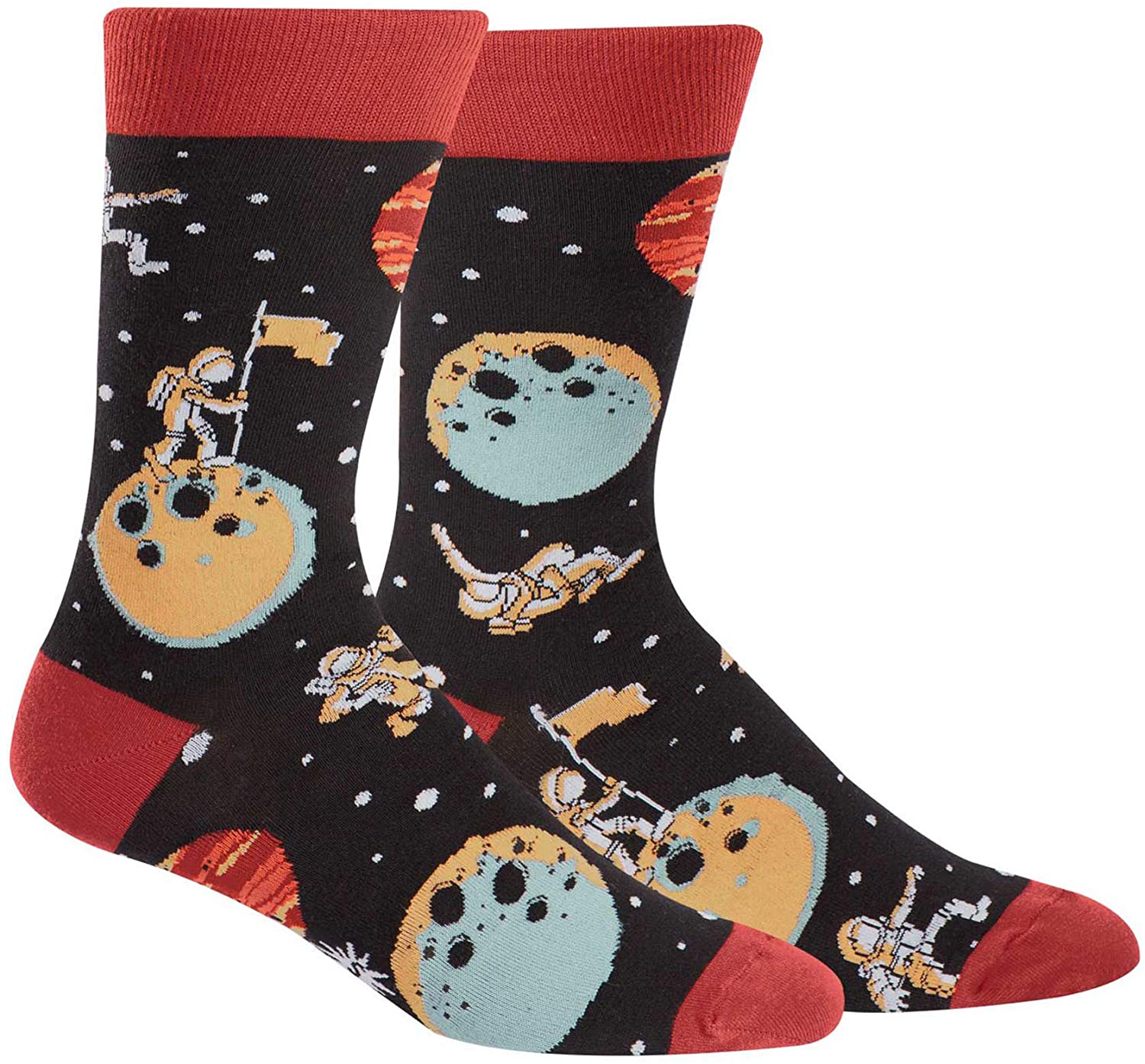 Space Astronaut Fashion Socks Animal Natural Pattern Cotton Socks